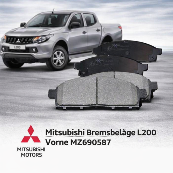 Mitsubishi Bremsbeläge L200 Vorne MZ690587