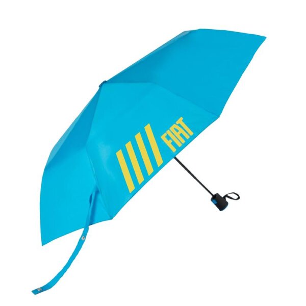 Fiat Regenschirm Gästeschirm automatik hellblau