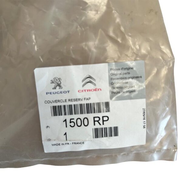 Peugeot Abdeckung additivtank Additivbehälter Gehäuse 1500RP