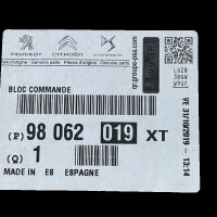 Peugeot Citroen C3 Picasso Jumpy 308 I Expert Lenkstockschalter 98062019 XT