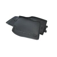 ŠKODA 566061502 565061512 Allwetter-Gummimatten schwarz 4-teilig mit Schriftzug gebraucht