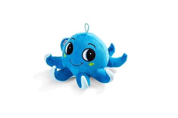 Skoda Octavius  Octopus Plüschtier Plüsch Krake blau