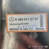 Mercedes Benz Außenspiegel MirrorCam Abdeckung Chrom Actros 5 F2H A9608116107