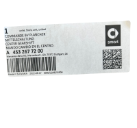 Smart Fortwo Schaltmechanismus Schaltknauf Schaltkulisse A4532676100