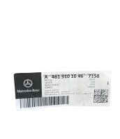 Smart Forfour Sitzbezug Fahrersitz A4619101046