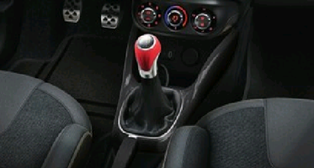 Opel Adam / Corsa E Schaltknauf Rot