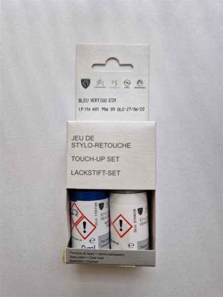 Opel Lackstift Set Bleu Vertigo ESM 2x9ml 1668198680
