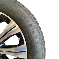 Winterkomplettradsatz ET 45,5 A2434010000 6,5Jx18H3 EQA 215/60 R18