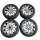 Winterkomplettradsatz ET 45,5 A2434010000 6,5Jx18H3 EQA 215/60 R18