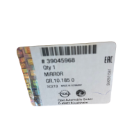 Opel Adam Außenspiegel Spiegelkappe links 39045968