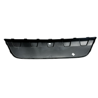 Blende Stoßstange hinten mitte Grau/Silber Original...
