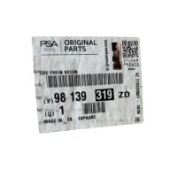 Original Handbremshebel Opel Combo Peugeot Rifter 98139319ZD
