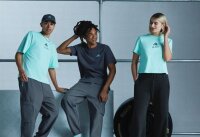 Mercedes-Benz T-Shirt Damen Mercedes-AMG F1 Grün  made by adidas