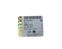 Original Opel Astra H Bremsenkit Bremsscheiben Bremsklötze vorne 93169521