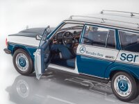 Mercedes-Benz 200 1:18  T-Modell (S123) 1980-1985 – Servicewagen Blau Norev B66040720