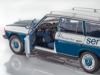 Mercedes-Benz 200 1:18  T-Modell (S123) 1980-1985 – Servicewagen Blau Norev B66040720