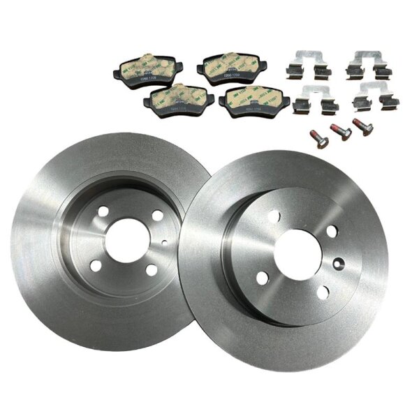 Opel Combo Meriva Bremsenset Bremsscheiben Bremsklötze hinten 93186417
