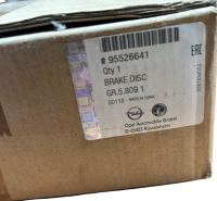 Opel Astra H Combo Meriva Bremsscheibensatz hinten 95526641