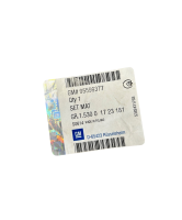 Opel Vivaro B Fußmatte Textilmatte hinten 95599377