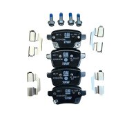 OPEL Bremsensatz Hinten – 2x Bremsscheiben + Bremsbeläge für Opel Adam & Corsa E