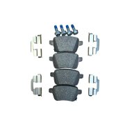 OPEL Bremsensatz Hinten – 2x Bremsscheiben + Bremsbeläge für Opel Adam & Corsa E