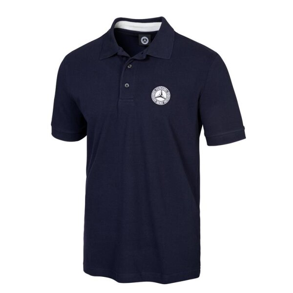 Mercedes-Benz Poloshirt Herren Baumwolle navy