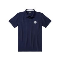 Mercedes-Benz Poloshirt Herren Baumwolle navy S