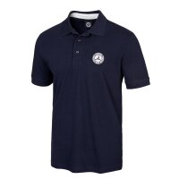 Mercedes-Benz Poloshirt Herren Baumwolle navy L
