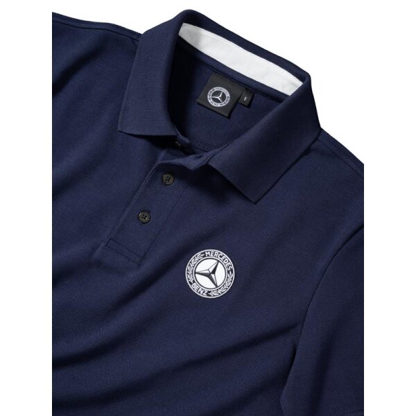 Mercedes-Benz Poloshirt Herren Baumwolle navy XL
