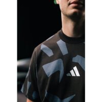 Mercedes-Benz AMG T-Shirt Adidas dunkelbraun Baumwolle L