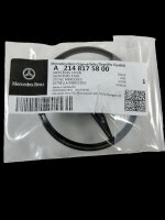 Mercedes-Benz Stern mit Befestigungstülle Black schwarz für Heckklappe E-Klasse 214 A2148175800