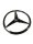 Mercedes-Benz Stern mit Befestigungstülle Black schwarz für Heckklappe E-Klasse 214 A2148175800