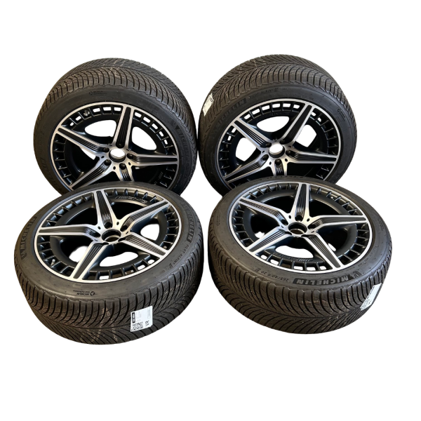 Mercedes AMG Radsatz 20 Zoll mit Michelin Pilot Alpin 5 Winterreifen DOT 3822