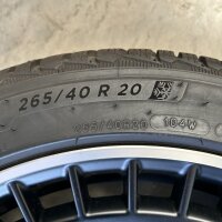 Mercedes AMG Radsatz 20 Zoll mit Michelin Pilot Alpin 5 Winterreifen DOT 3822