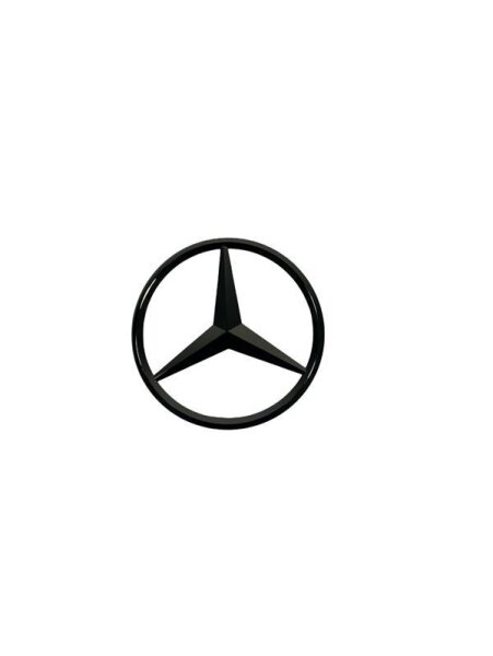 Mercedes-Benz Dark Chrom Mercedes-Stern Emblem für A-Klasse 177 Limousine