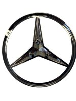 Mercedes-Benz Dark Chrom Mercedes-Stern Emblem für A-Klasse 177 Limousine