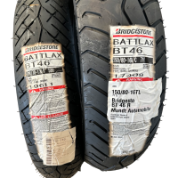 Reifensatz Motorrad Bridgestone Battlax BT-46 150/80-16M/C 71V+120/70-1M/C 58H DOT20