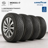 1x Winterkomplettradsatz Goodyear UltraGrip 215/65 R16...