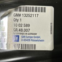 1x Opel GM Aluminium Felge ET 41 KBA 13252117 6,5Jx16H2 16Zoll