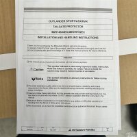 Mitsubishi Tailgate Protector MZ576762EX – Heckklappenschutz