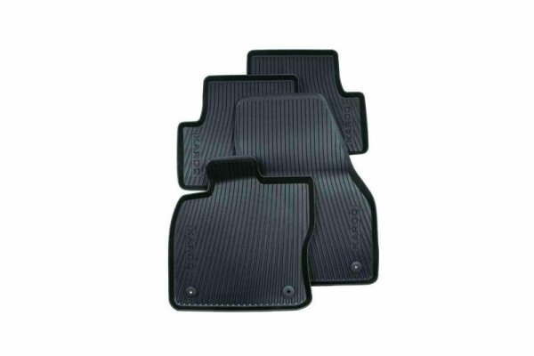 Original Skoda Karoq Gummifußmatten, 4 tlg. 57B061502 + 57A061512 Set