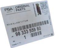 1x Alufelge Opel Vivaro C 7J x 17 H2 ET48 9833355980