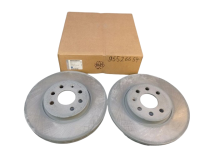 2x Opel Astra H Meriva Bremsscheibensatz 93197712