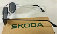 Skoda Piloten Sonnenbrille 6U0087900B polarisierte Sonnenbrille mit UV400-Schutz  gebraucht