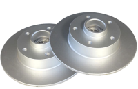 2x Opel Astra K Bremsscheibe hinten 13509120