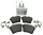Citroën Peugeot Bremsbelagsatz hinten 425491