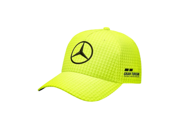 Cap Lewis Hamilton Mercedes-AMG F1 Gelb Polyester Special Edition B67997799