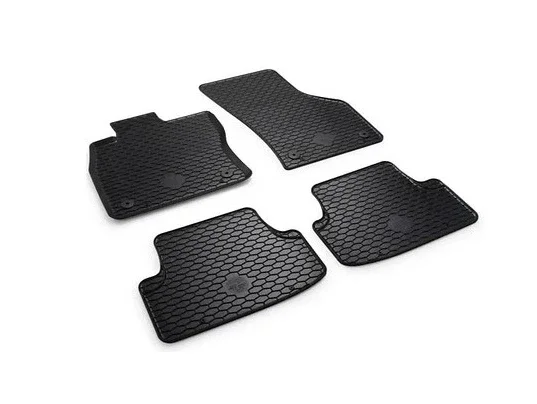 VW Touran II Set | Kofferraumwanne 5QA061160 + Gummifußmatten 5QB061550041