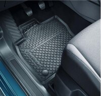 VW Touran II Set | Kofferraumwanne 5QA061160 + Gummifußmatten 5QB061550041