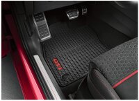 VW Golf 7 Allwetter Set | Kofferraumwanne 5G0061160 + Gummifußmatten 5GV061550